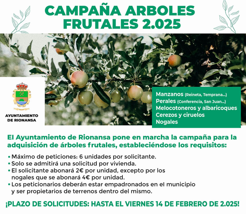 arboles frutales
