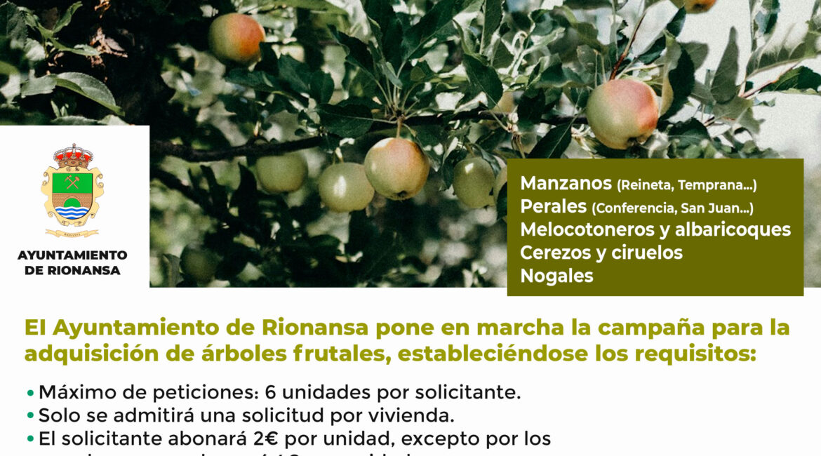 Campaña Arboles Frutales