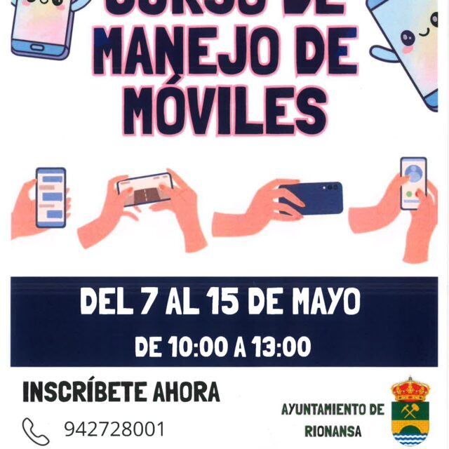 Curso de Manejo de Móviles en Rionansa