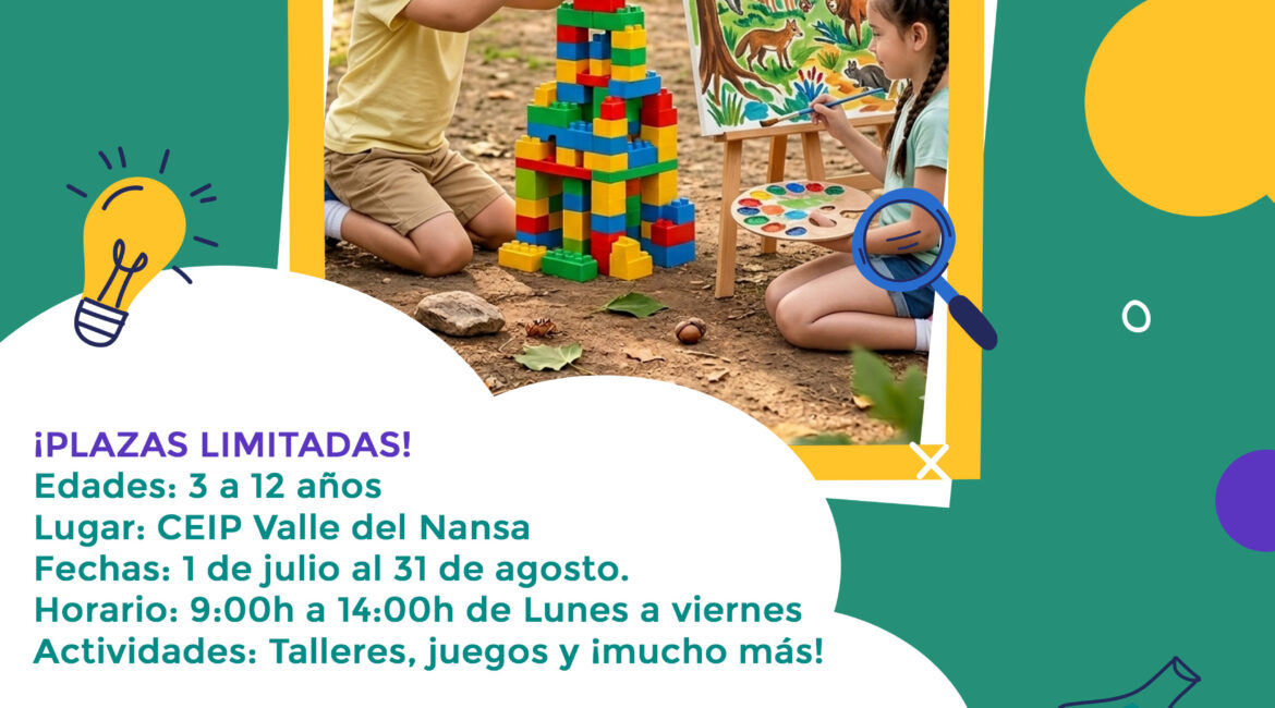 Cartel Campamento de Verano